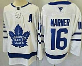 Men's Toronto Maple Leafs #16 Mitch Marner White Authentic Jersey,baseball caps,new era cap wholesale,wholesale hats